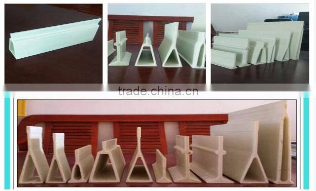 FRP/GRP Fiber glass beams support for pig slats of the pig farming