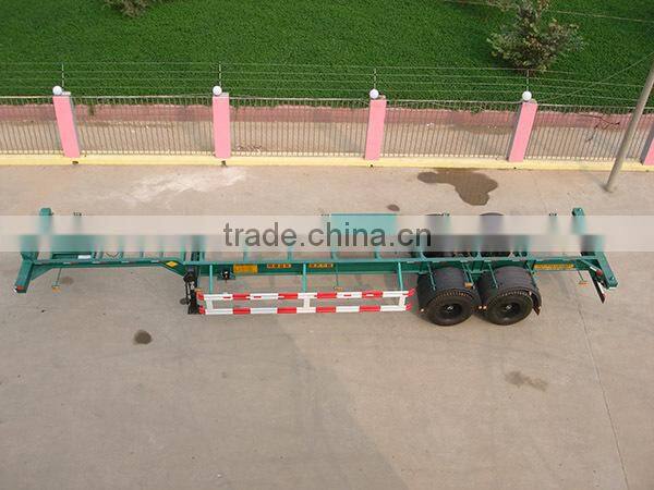 high quality cheap skeleton semi trailer