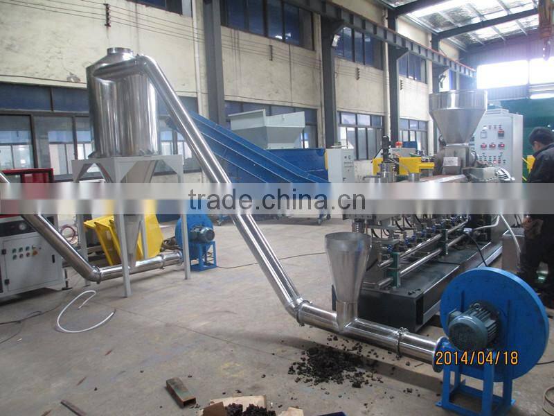 wood plastic pellet making machine/plastic pellet machine extruder/plastic pellet making machine