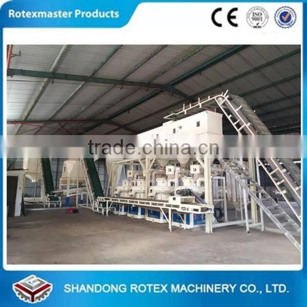 high output 5t/h wood pellet making machine pellet factory plant