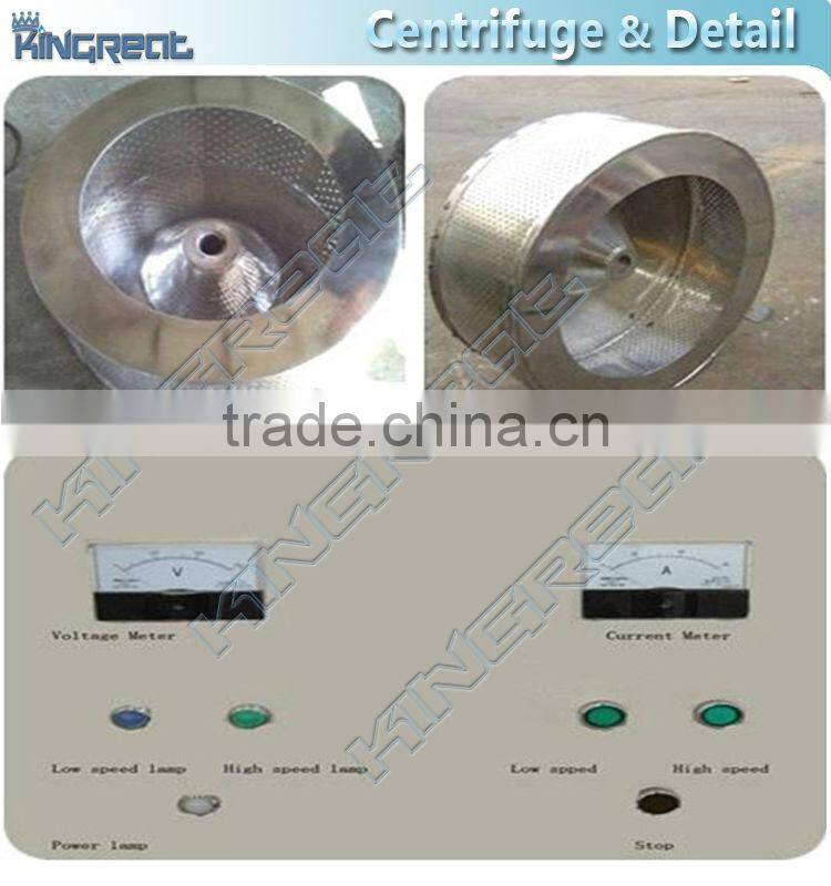 High Rotate Speed Plate Type Lifting Bag Centrifuge