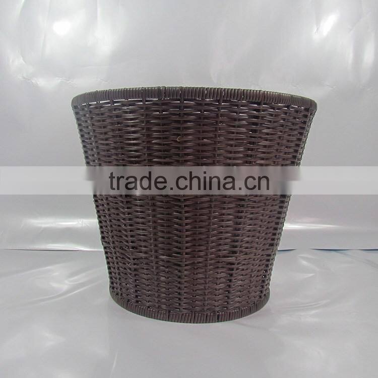 S&D Handmade mimic rattan supermarket goods displaying basket vegetable rack