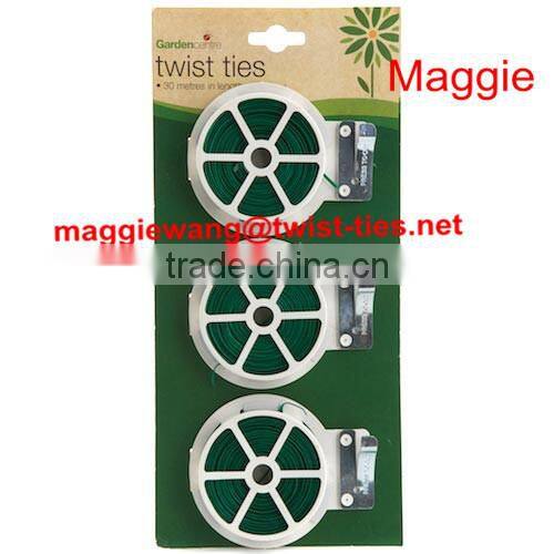 garden twist ties/plastic ties