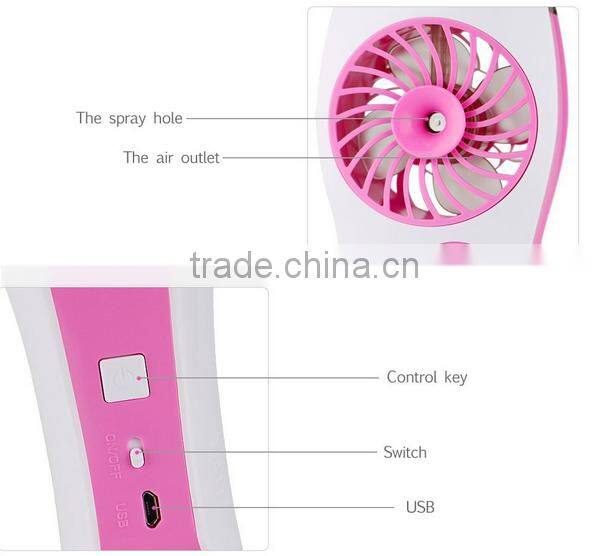Promotion air conditioning fan misting water mist fan