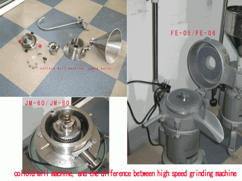 All stainless steel Split Colloid Mill JMS-120 Peanut butter grinding machine