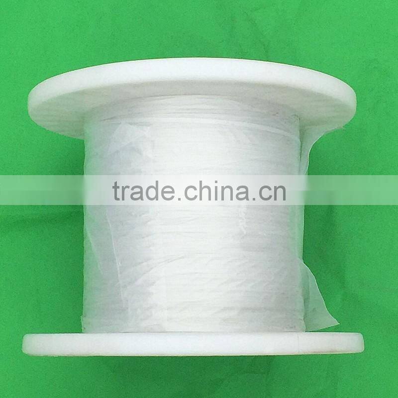 0.5mm 100% polyester monofilament yarn for nylon zipper slider with high strength