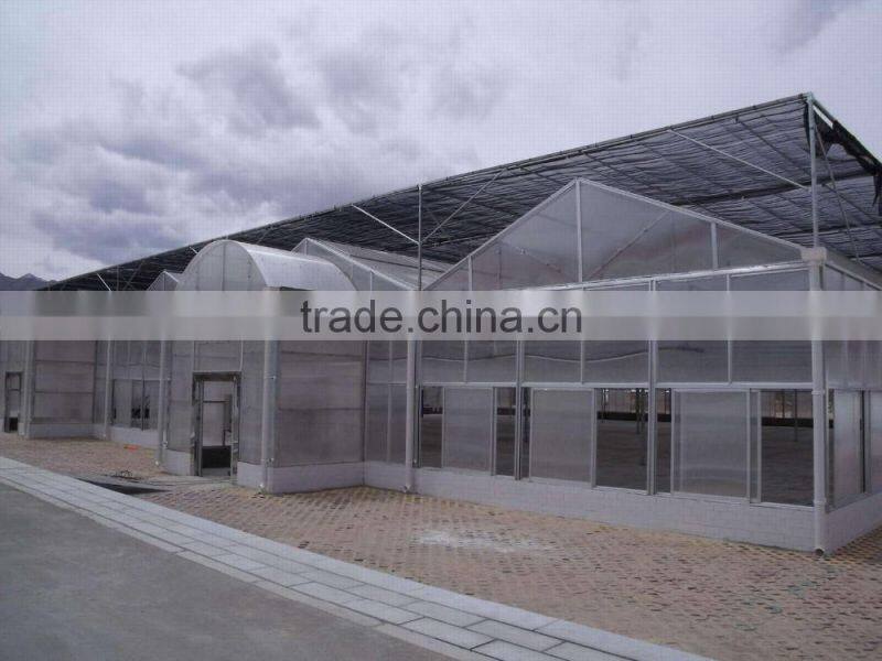 Outside sunshade PCsheet greenhouse