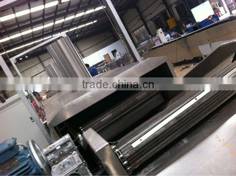 HOT!!! Automatic Continuous Fried Snack Food Processing Line
