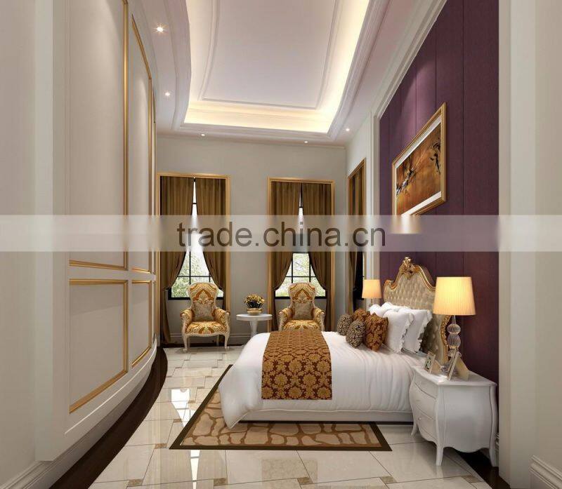 Bisini 3D Interior And Exterior Rendering Of European Style Bedroom