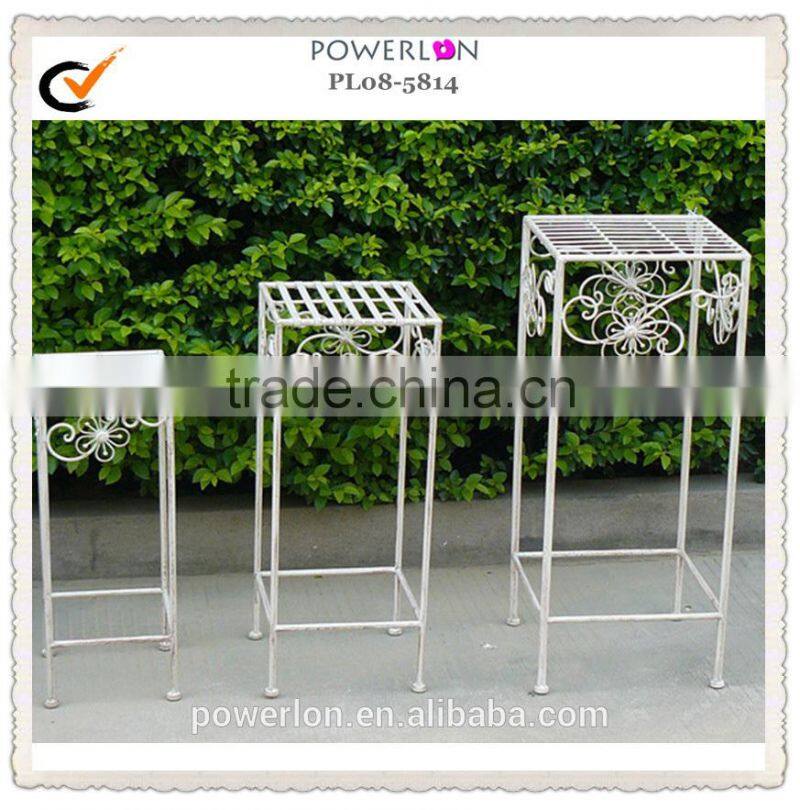 Waterproof Antique Tall Round Wedding Flower Stands (3pcs/Set)