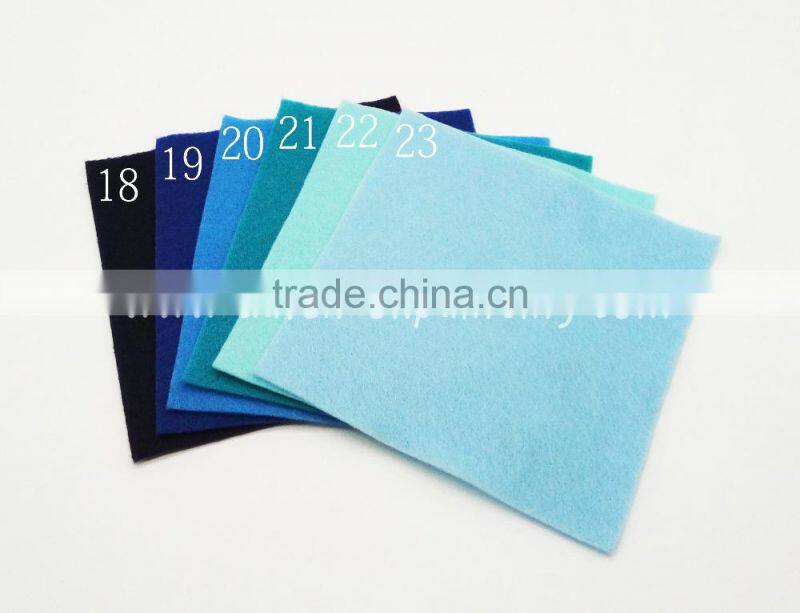 #15111415 factory directly selling eco-friendly 1mm-5mm non woven felt, polyester or acrylic felt sheet