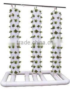 HANGING AEROPONIC TOWER PLANTING SYSTEM 4X15 for Greenhouse
