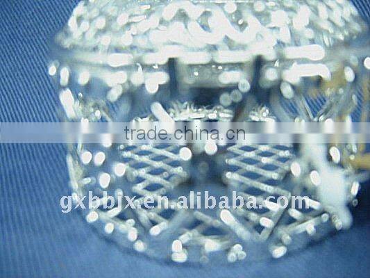 Round silver wire wholesale baby packaging box