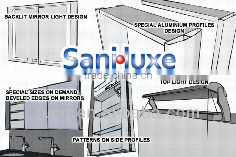 CABINET STYLE MORDEN Aluminium bathroom cabinet