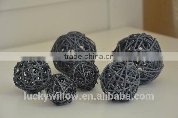 Cheap wicker rattan balls & Christmas decorative wicker balls