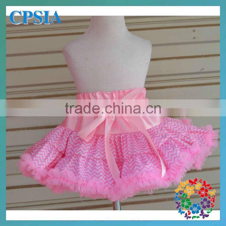 Wholesale Boutique Cheap Chiffion Pettiskirt Fashion Design Girls Cute Pettiskirts Children's Princess Skirts Baby Pettiskirts