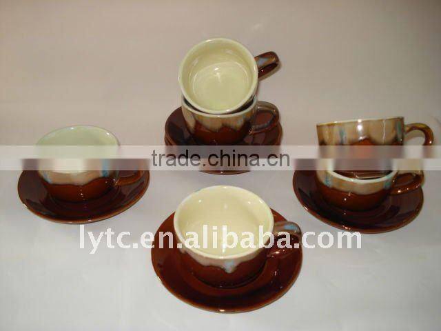 ceramic coffee set