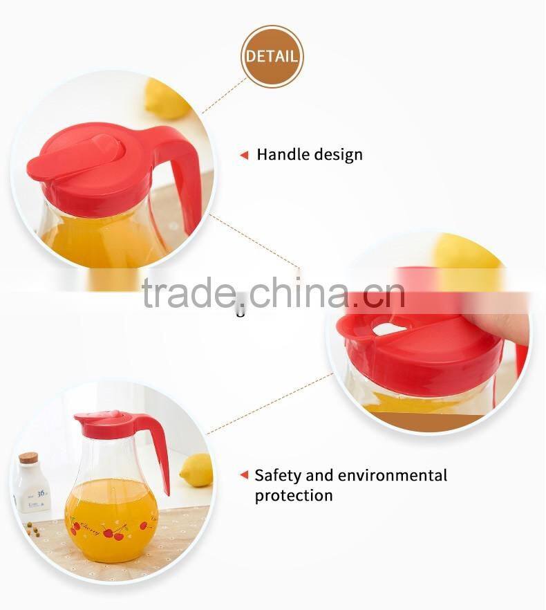 1.8L Plastic water pitchers, Plastic water pitchers with lid, plastic water pitcher for sale