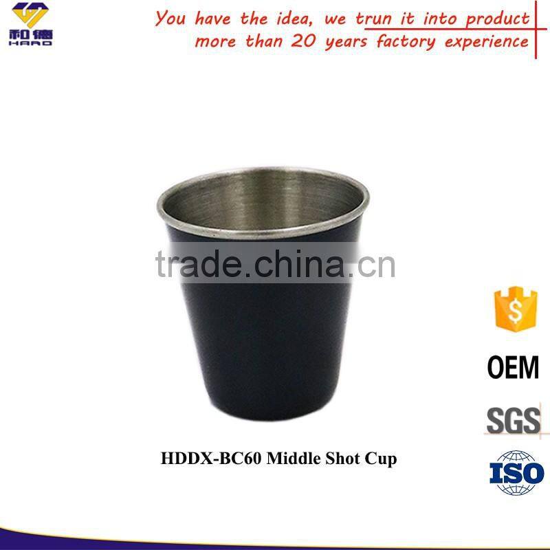 Christmas Products !! Black Cup , Wholesale Painted Metal Wine Glasses