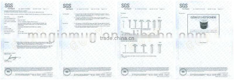 Hot sale creative 13oz magic mug v shape with customized design