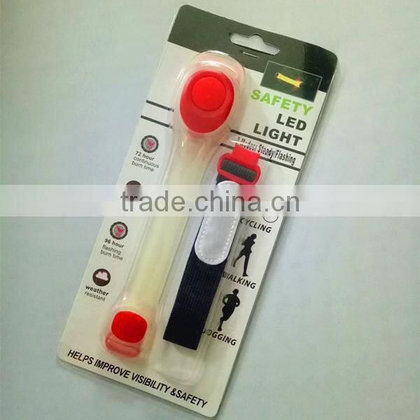 Ultralight Cool Glare Running Armband, safty and security Fluorescent Sport LED Armband Super Bright Reflective Led in The Night