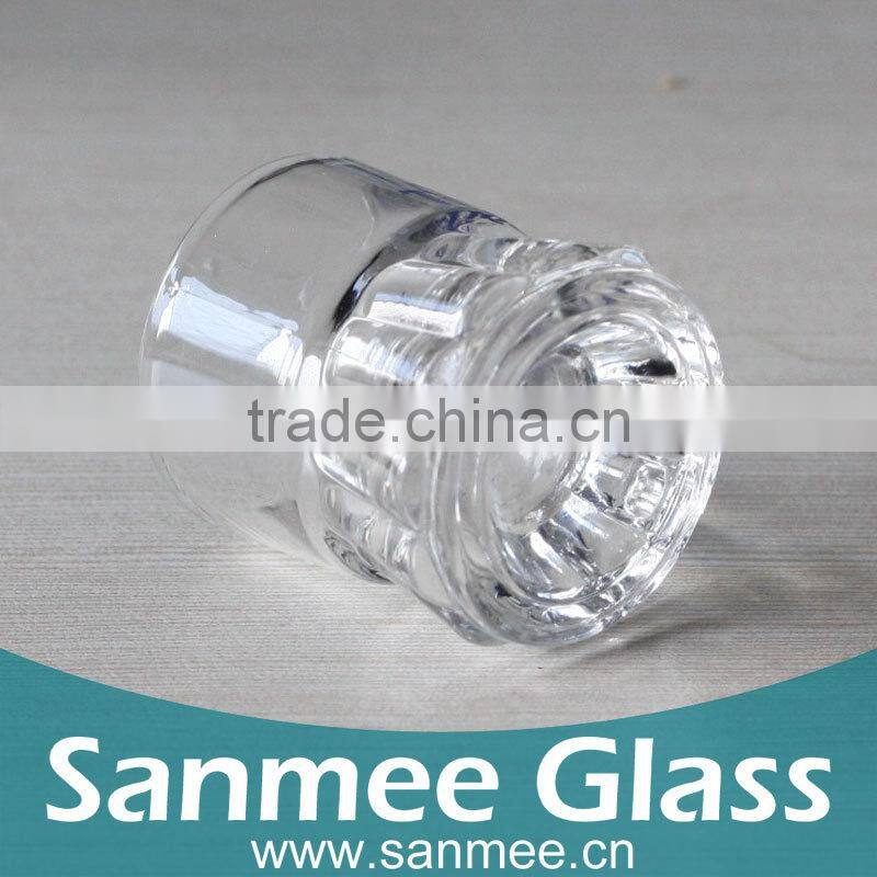 Lovely And Tiger Pattern Glass Tea/Water Cup With Logo Printing