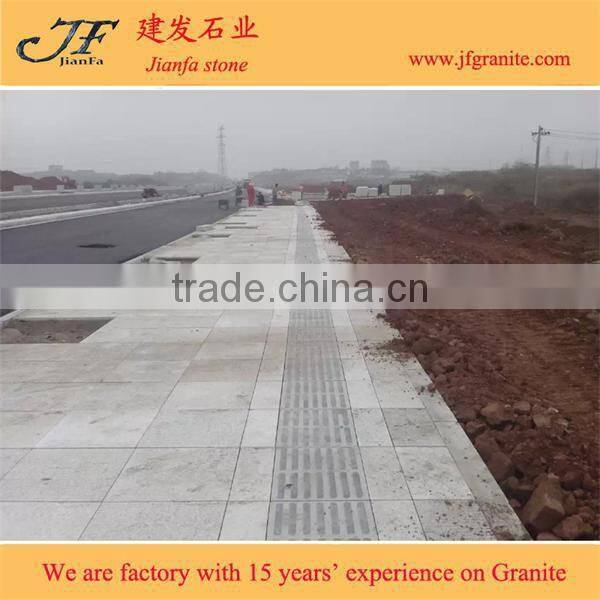 G654 Padang dark granite blind paving stone