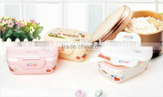 Plastic large rectangular oval double lunch boxes/Insulation boxes