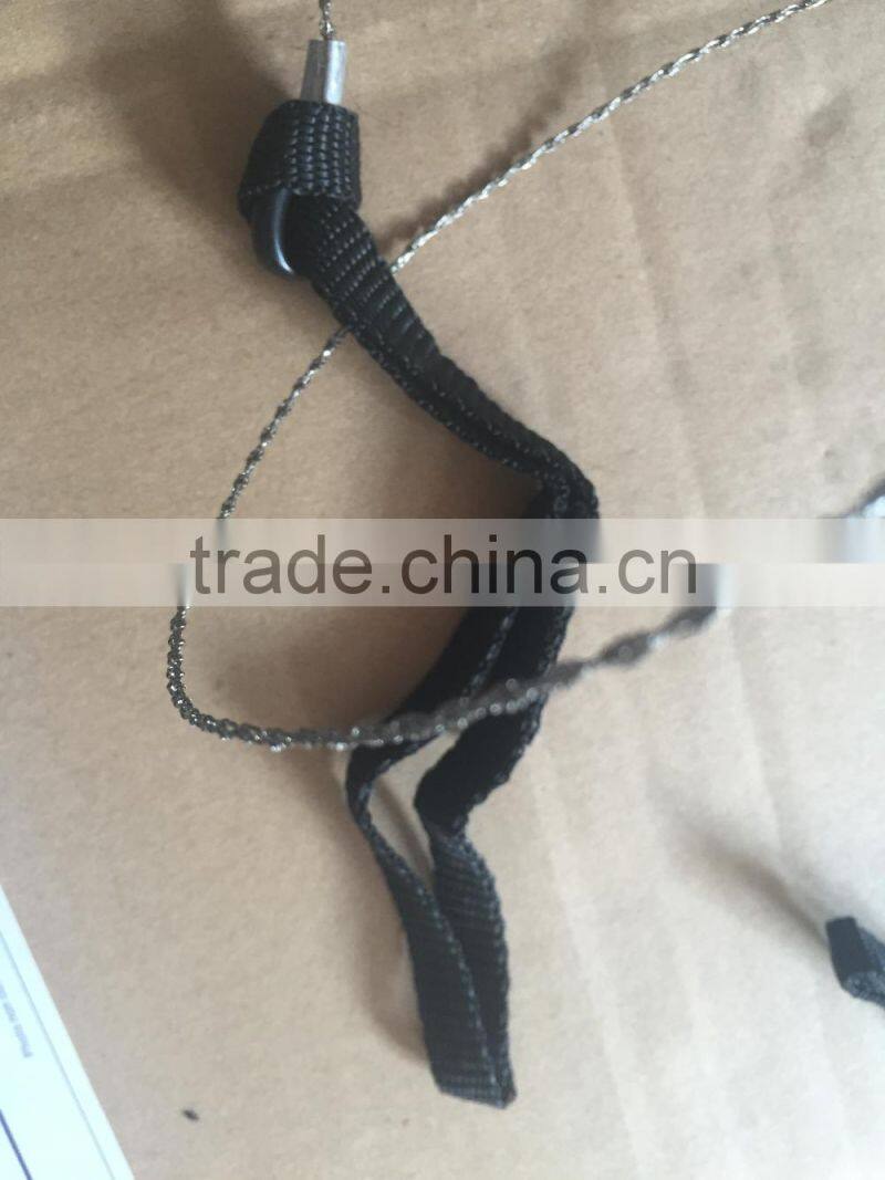 Outdoor survival line wire saw sawing wire saw
