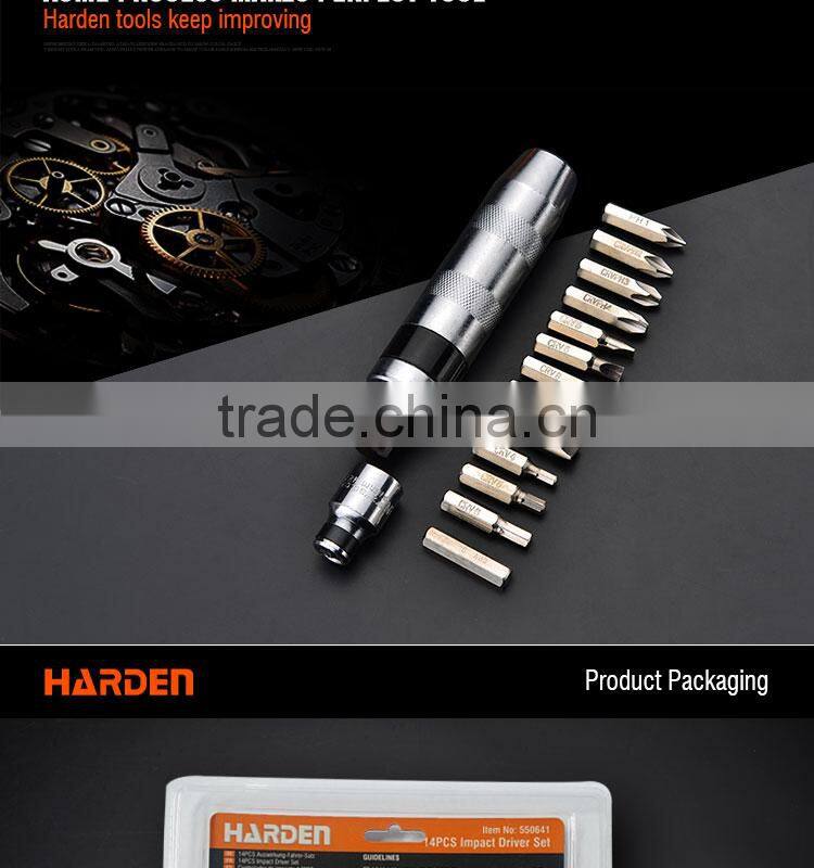 Professional 14pcs Impact Driver Set