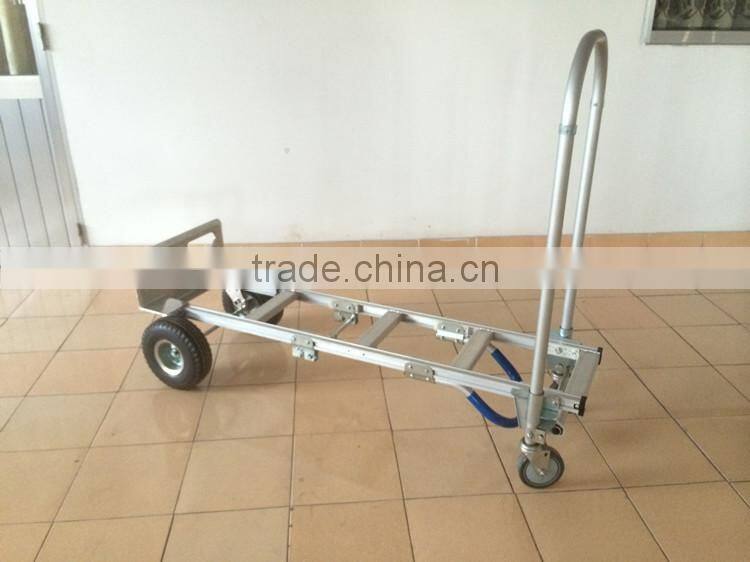 2 in 1 foldable aluminium convertible hand truck