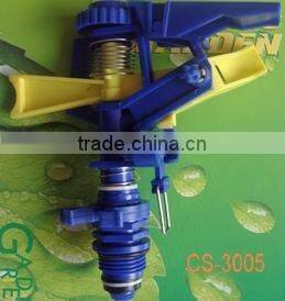 swing arm sprinkler CS-3005 plastic impulse Sprinkler