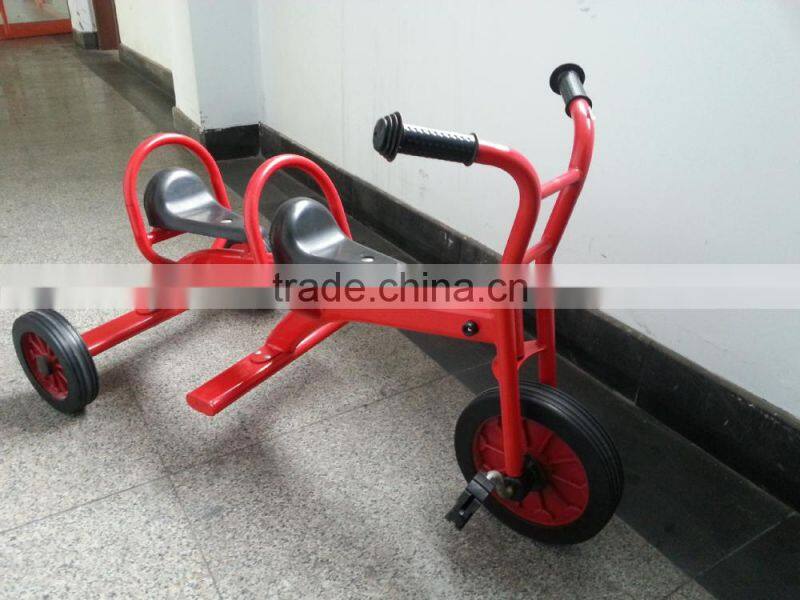 children 3 wheel car baby tricycle two seat for sale