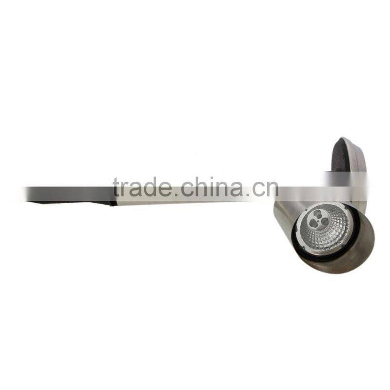 Outdoor Stainless Steel Solar Power Lawn LED Light Garden Path Lamp Landscape