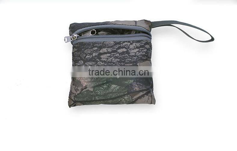 OEM tactical outdoor bionic real tree camo foldable travel backpack