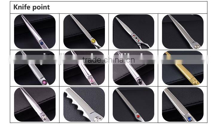 black multi-function hair scissor adhesive tape cutter plastic pen holder of item JC835