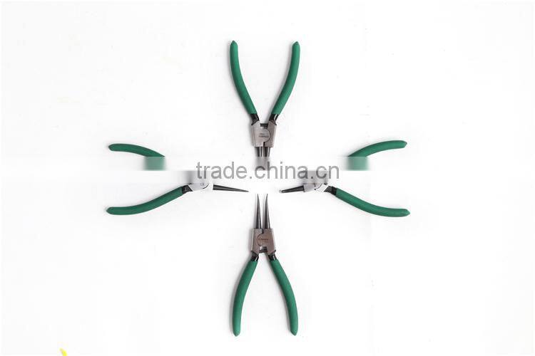 Professional 4Pcs Circlip Plier Set with Dipped Handle