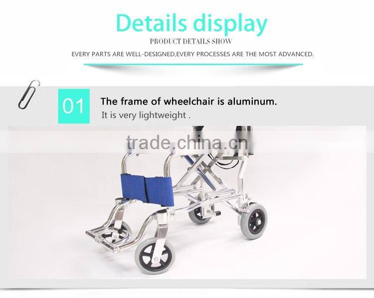 TopMedi TAW807LABP travel mobility wheelchair Health Care Product Lightweight Portable Travel Wheelchair for Airplane