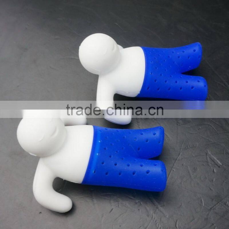 16158 Unique Cute Tea Strainer Silicone Tea Infuser Filter Teapot Teabags for Tea & Coffee Drinkware