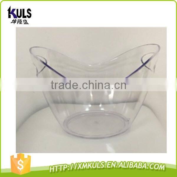 8 L Clear Acrylic Champagne Beer Bar plastic ice bucket