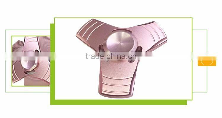 Top sale hand fingertip gyroscope toy spinner aluminum