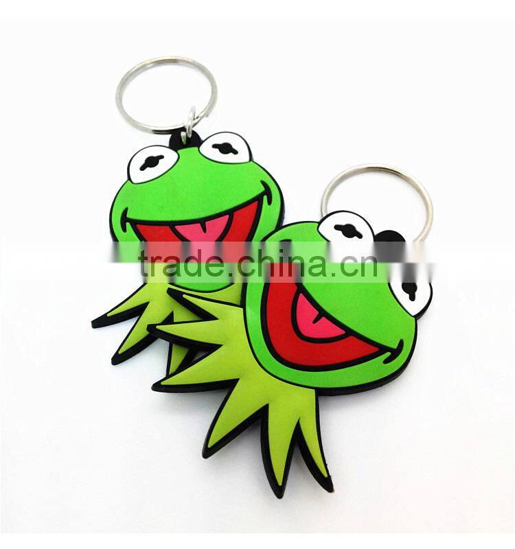 Factory directly sale 2016 wholesale cheap lover soft pvc keychain