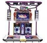 Hot! E dancing music simulator acade amusement big game machine