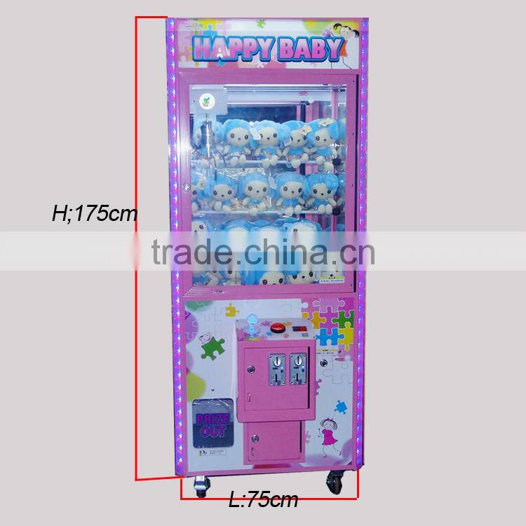 mini baby bear claw crane toy machine/toy crane game machine for sale DFCC-1