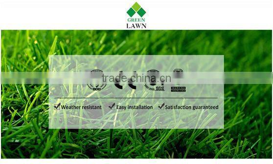 U shape plastic fake lawn decorative artificial landscape grass for garden