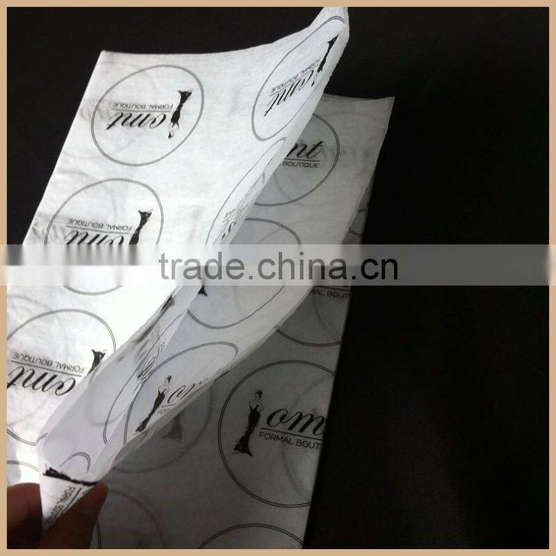 customized golden black shoe tissue wrapping parent roll paper