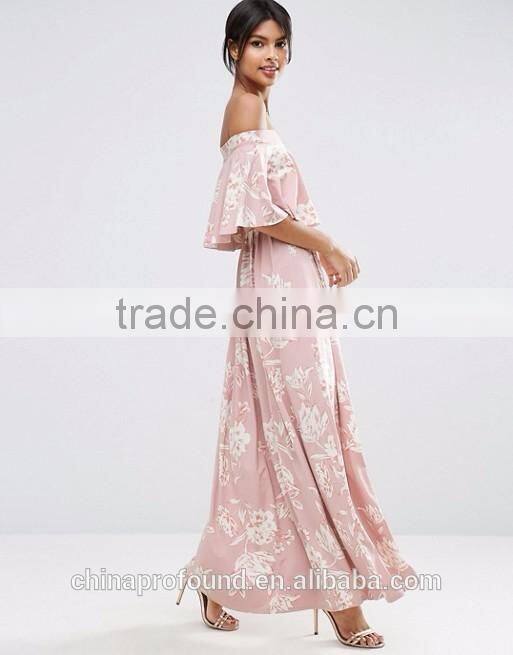 custom full print fancy fashion ladies off shoulder dress maxi alibaba wedding dress 2016 bridal dressed high quality 2016