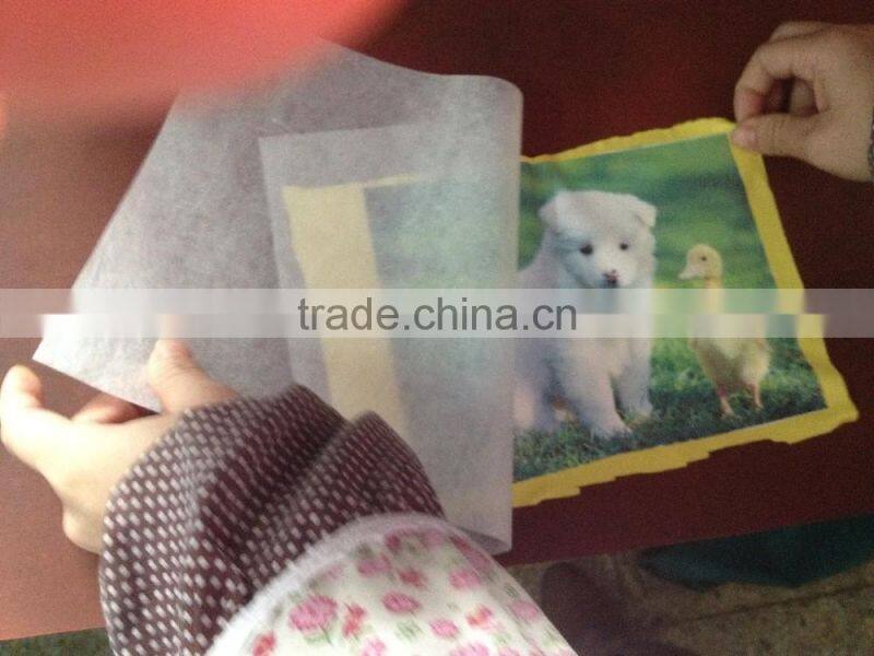 Easy peeling heat laser transfer paper for dark&light fabric