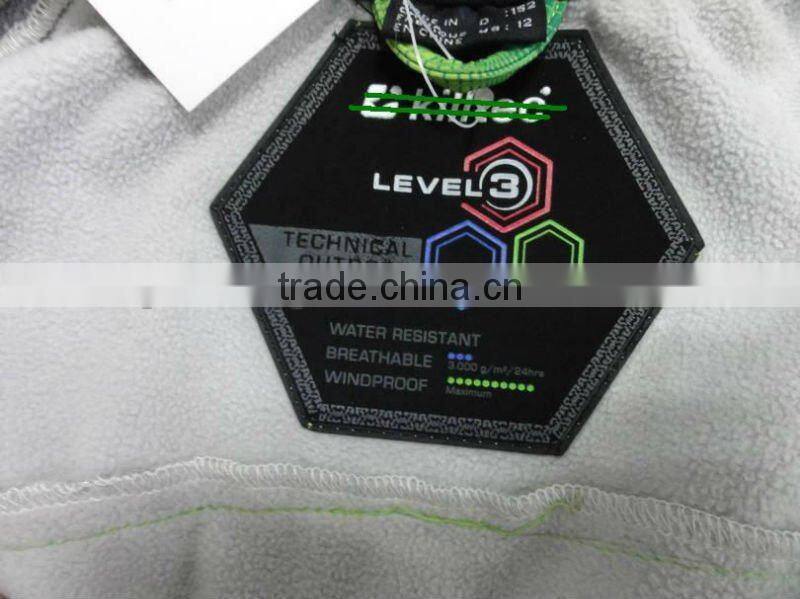 Ladies outdoor jacket with hood windproof waterproof