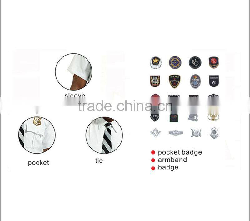 Men's security guard uniform,customerized guard staff uniform XXXXL